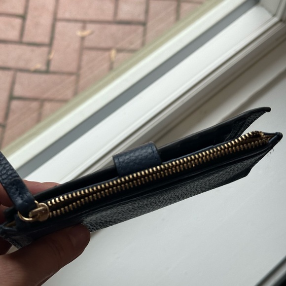 Lodi’s blue leather wallet - Picture 3 of 7
